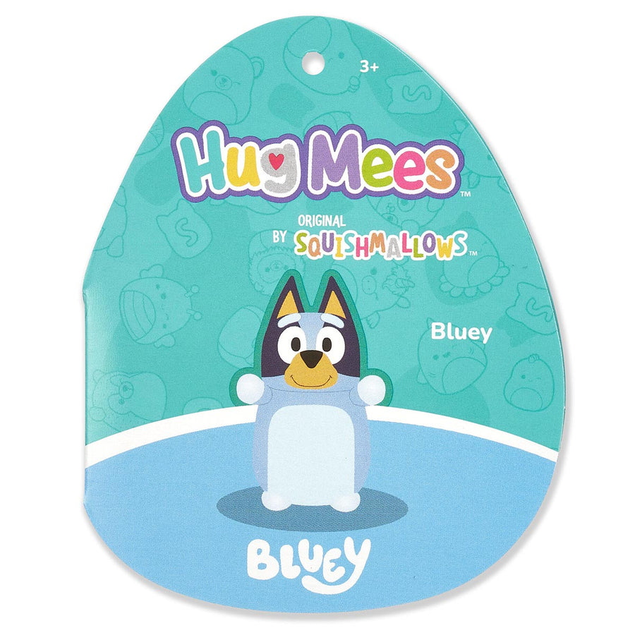 Squishmallows Bluey 10-Inch Bluey HugMees Blue | 670-GVXLZB