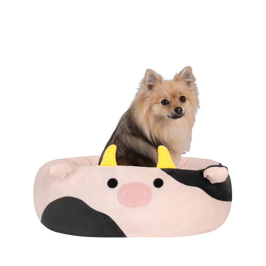 Squishmallows Connor Cow Pet Bed Purple | 638-ZFSMWV