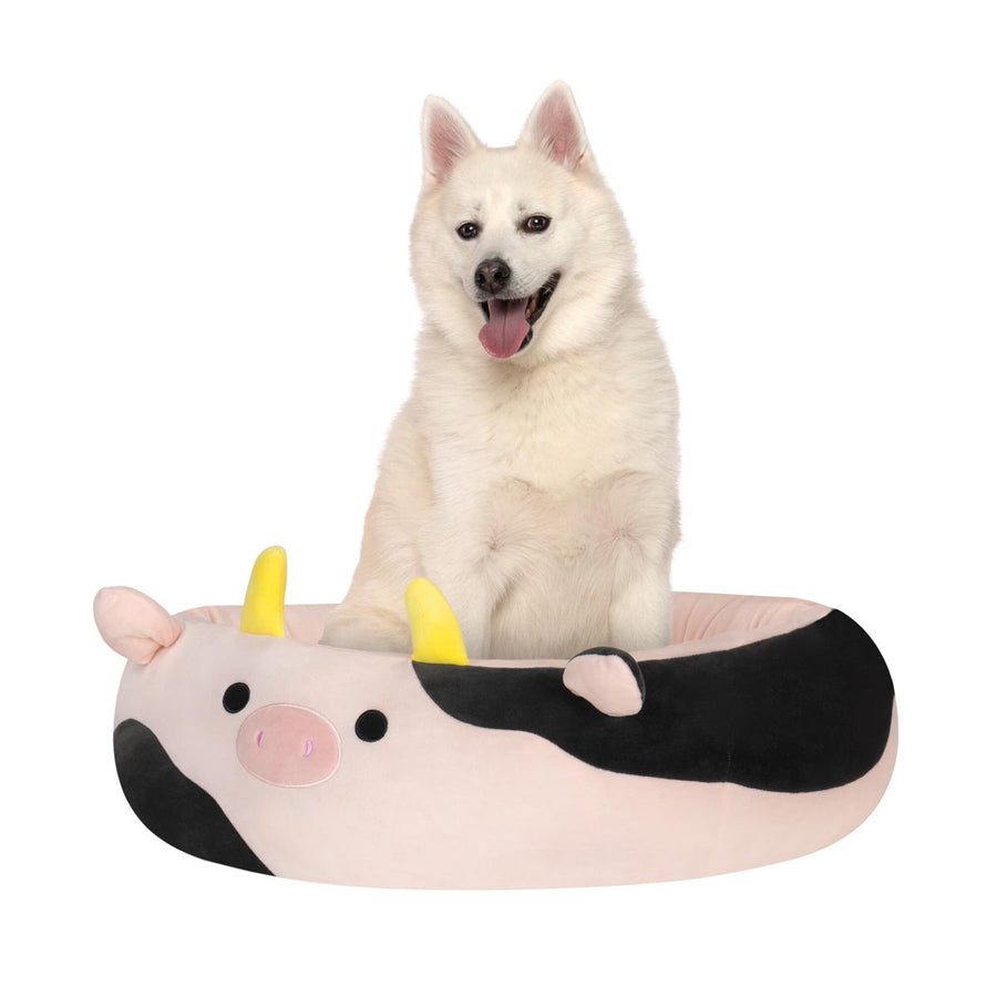 Squishmallows Connor Cow Pet Bed Purple | 638-ZFSMWV