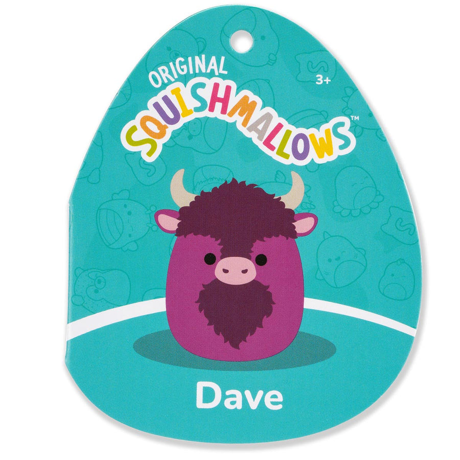 Squishmallows Dave Plum Bison Fantasy Squad Purple | 290-CGBTLW