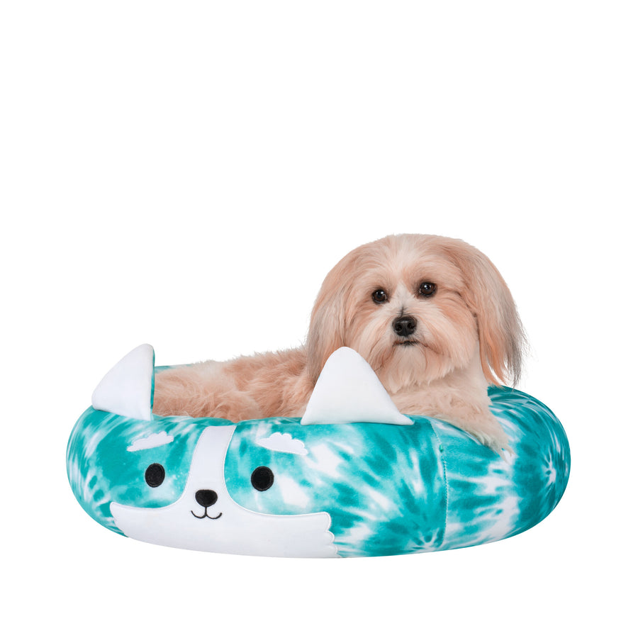 Squishmallows Halver Corgi Pet Bed Blue | 750-XCNLYZ