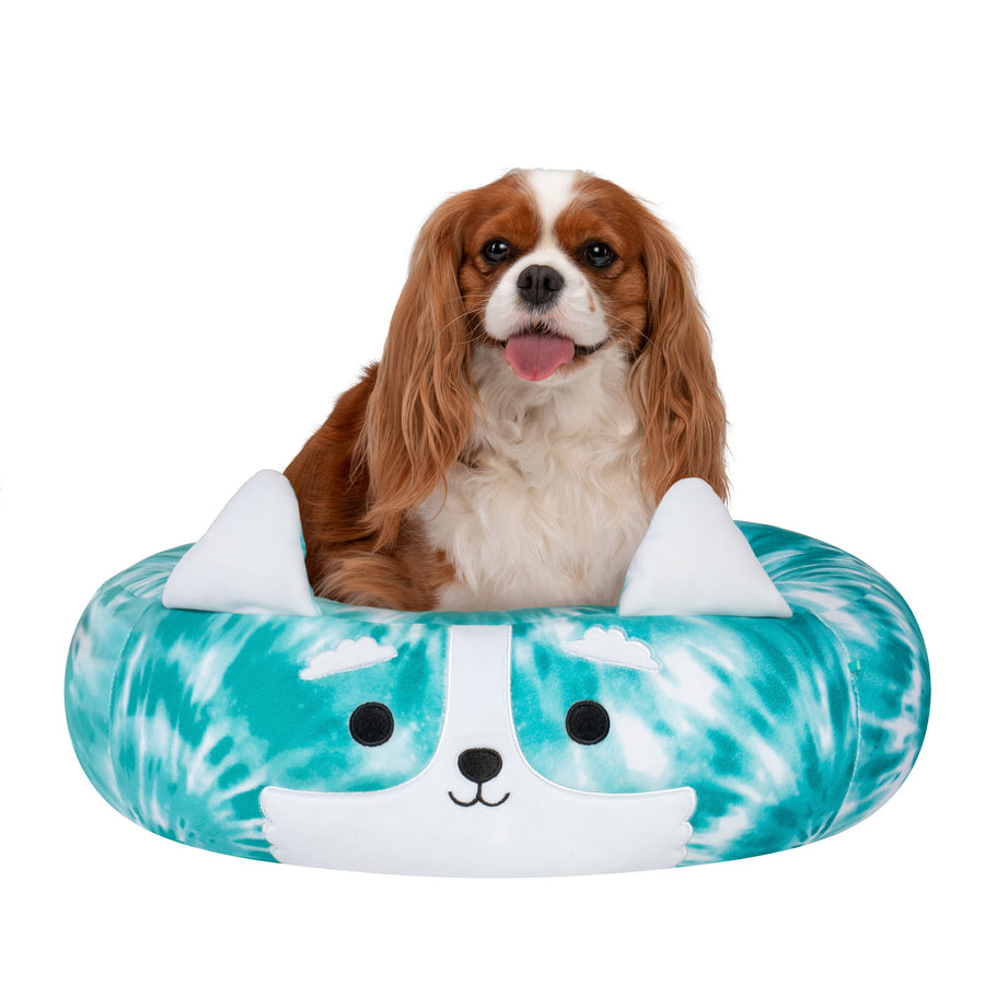 Squishmallows Halver Corgi Pet Bed Blue | 750-XCNLYZ