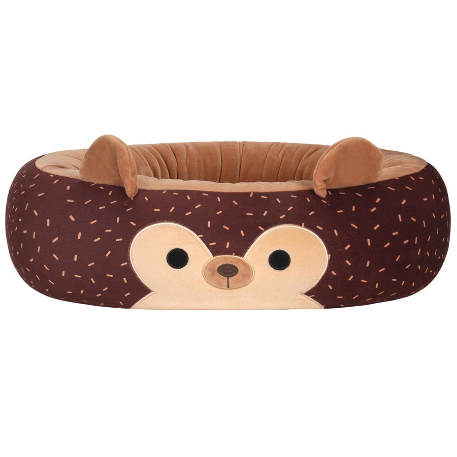 Squishmallows Hans Hedgehog Pet Bed Dark Brown | 814-DRFUBW