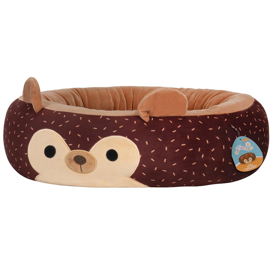Squishmallows Hans Hedgehog Pet Bed Dark Brown | 814-DRFUBW