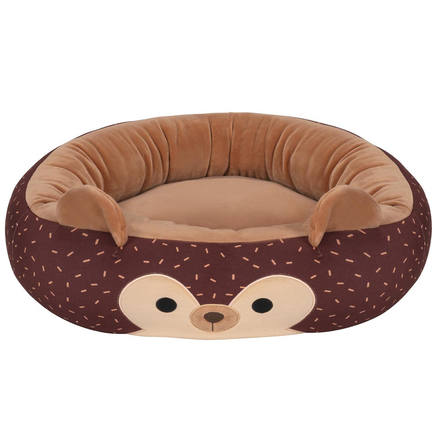 Squishmallows Hans Hedgehog Pet Bed Dark Brown | 814-DRFUBW