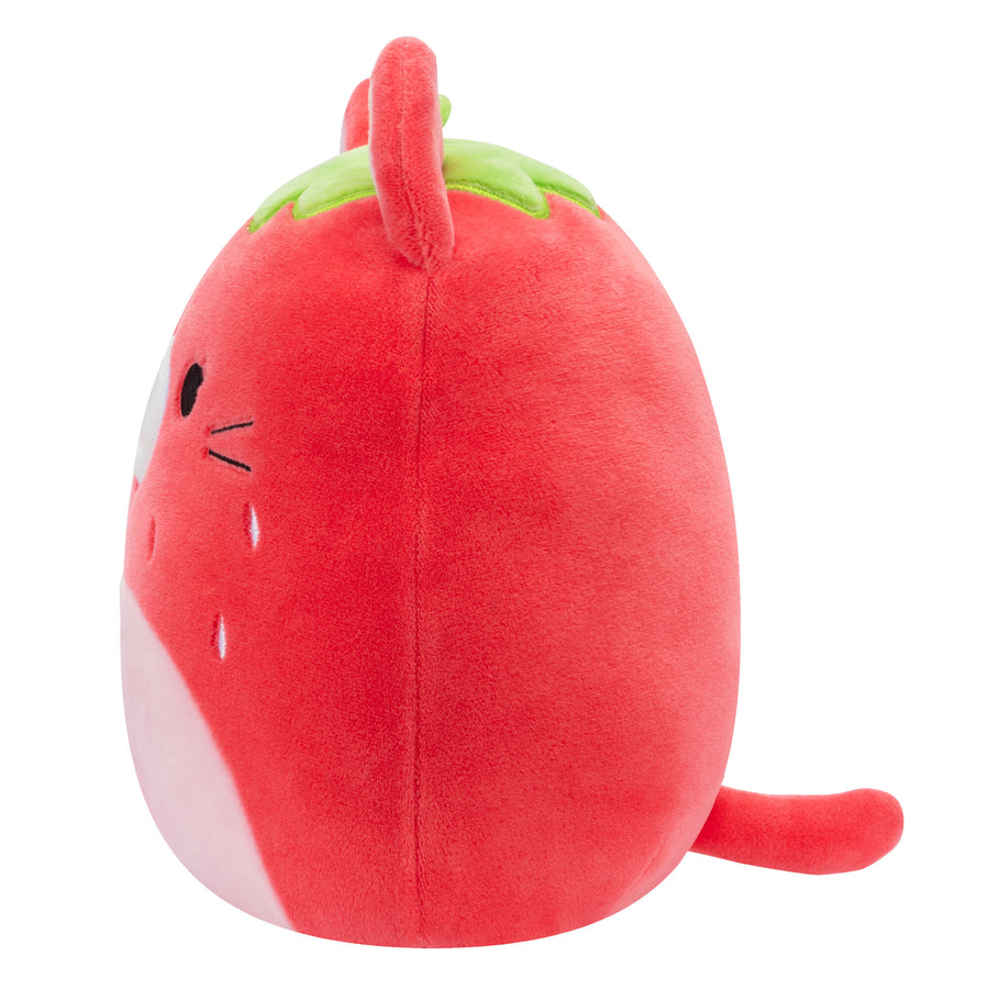 Squishmallows Olma Strawberry Cat Fusion Squad Red | 870-DPSUWO