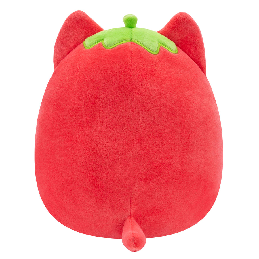 Squishmallows Olma Strawberry Cat Fusion Squad Red | 870-DPSUWO