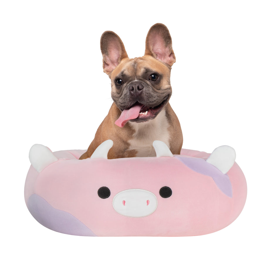 Squishmallows Patty Cow Pet Bed Pink | 860-XRJAQH