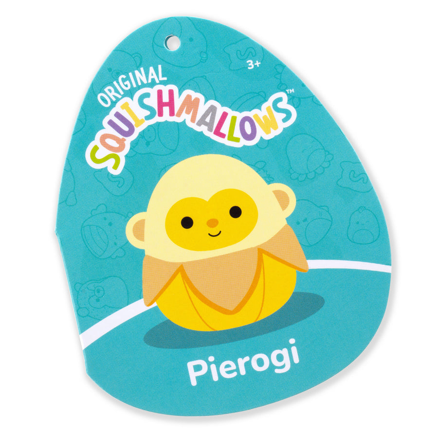 Squishmallows Pierogi Banana Monkey Fusion Squad Yellow | 064-FKHSIR