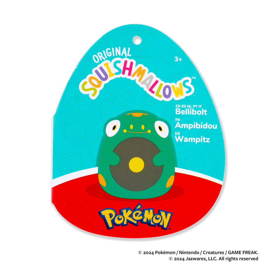 Squishmallows Pokémon Belibolt Plush Classic Squad Blue | 240-HAXSOT