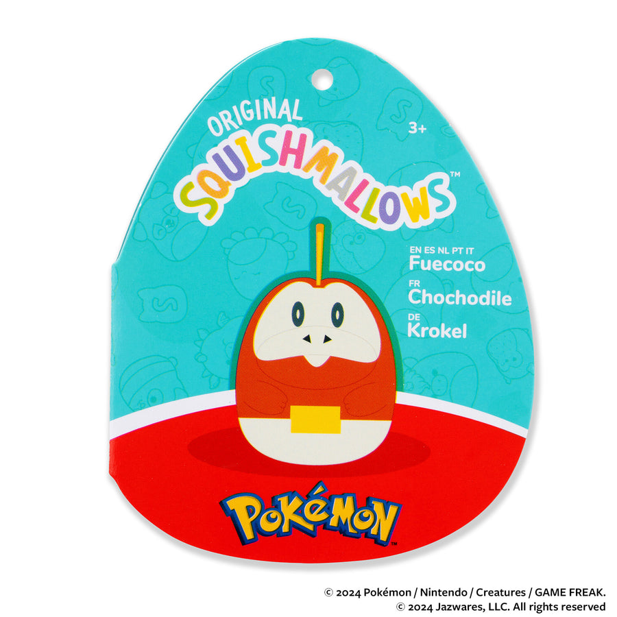 Squishmallows Pokémon Fuecoco Plush Squishmallows Pokémon Red | 059-AYZIRB