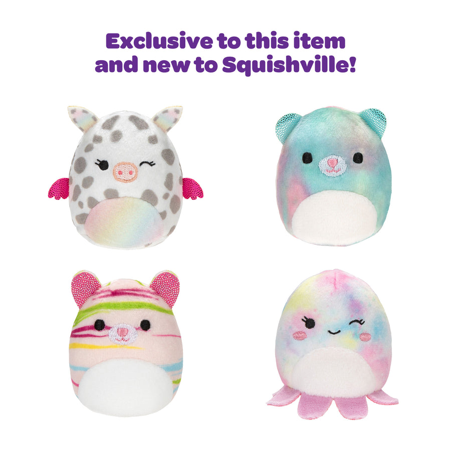 Squishmallows Squishville Play & Display Storage with 20 Storage Blue | 289-ADNEQX