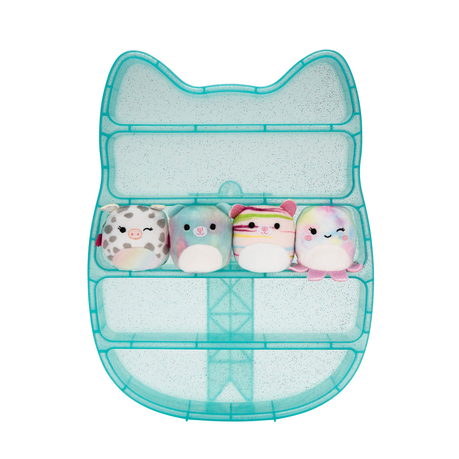 Squishmallows Squishville Play & Display Storage with 20 Storage Blue | 289-ADNEQX