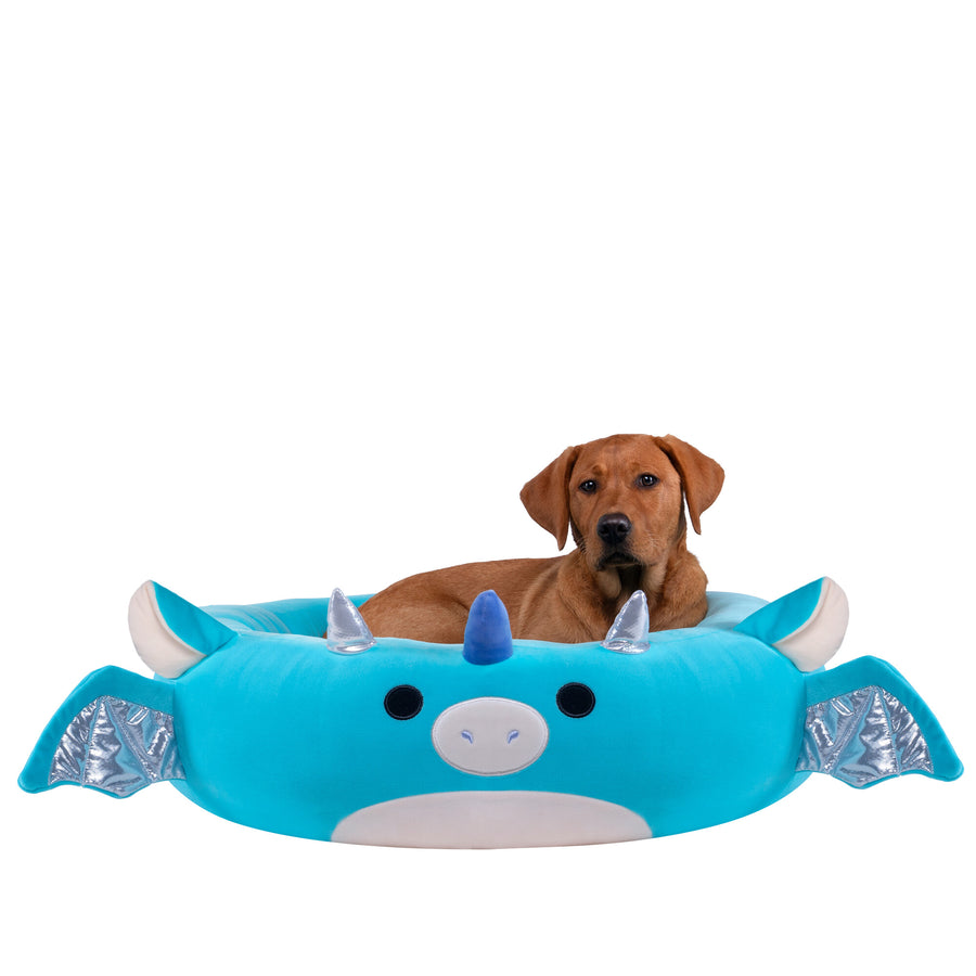Squishmallows Tatiana Dragon Pet Bed Blue | 968-IRXOSH