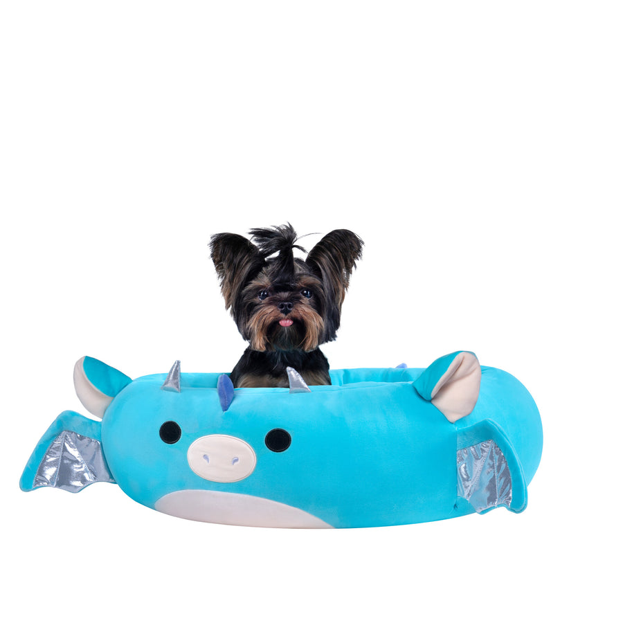 Squishmallows Tatiana Dragon Pet Bed Blue | 968-IRXOSH
