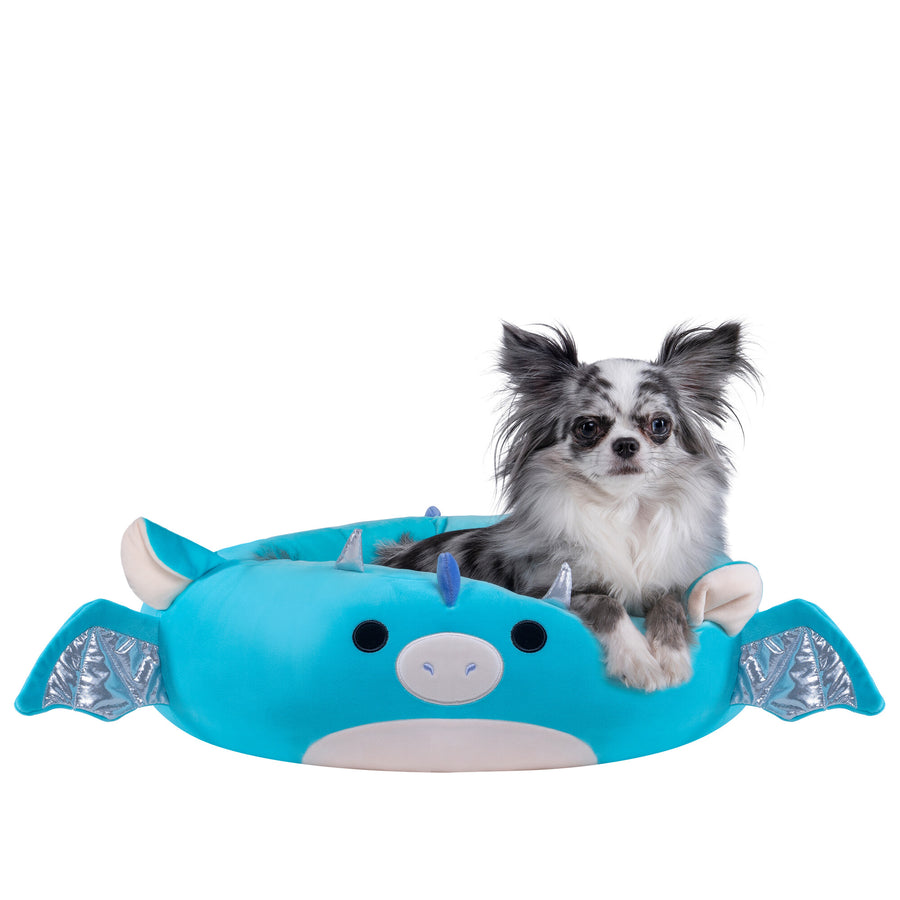 Squishmallows Tatiana Dragon Pet Bed Blue | 968-IRXOSH
