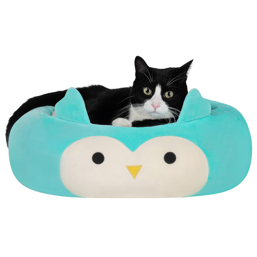 Squishmallows Winston Owl Pet Bed Blue | 680-XVLYME